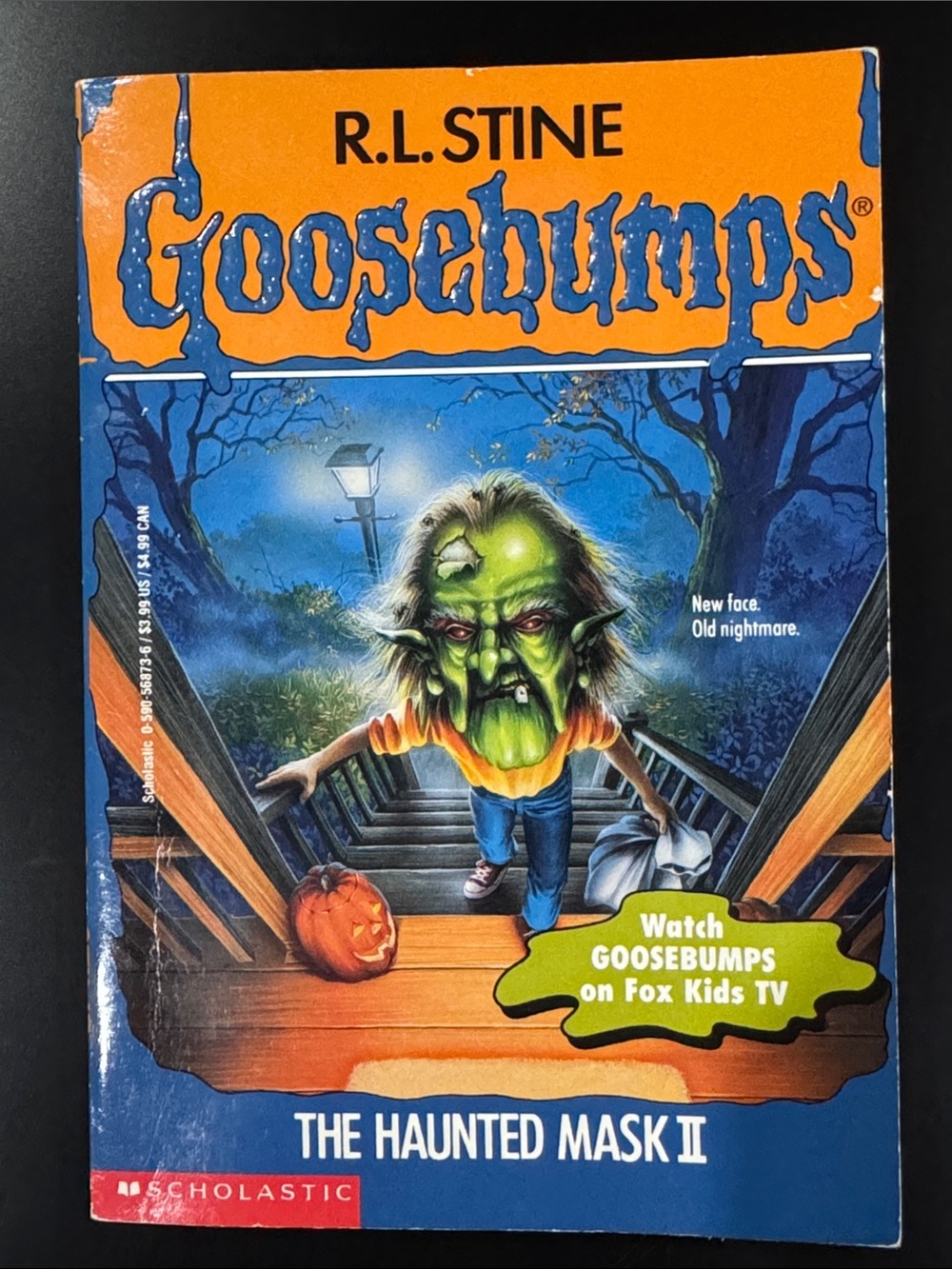 Goosebumps #36: The Haunted Mask II by R.L. Stine - Vintage Scholastic Paperback